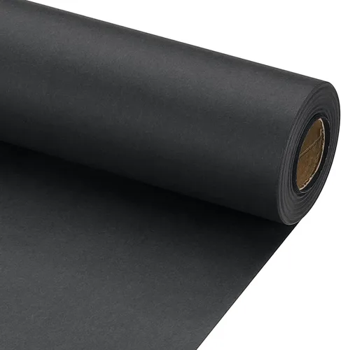 Miniatura 40 de PATIKIL Papel de regalo, 12 x 300 pulgadas (25 pies), rollo de papel kraft para manualidades de 70 GSM, papel de embalaje para tablones de anuncios
