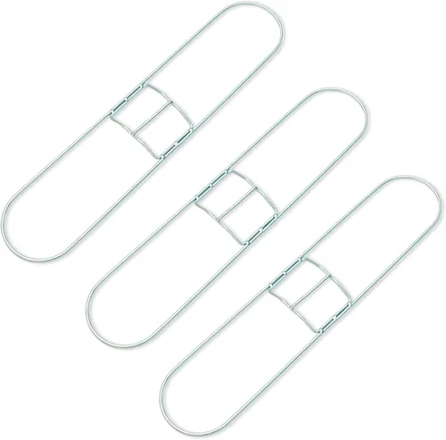 Miniatura 10 de Kleen Handler Trapeador de polvo de microfibra de 48 pulgadas Reemplazo de cabezal de trapeador comercial lavable extra grande, paquete de 6 Azul