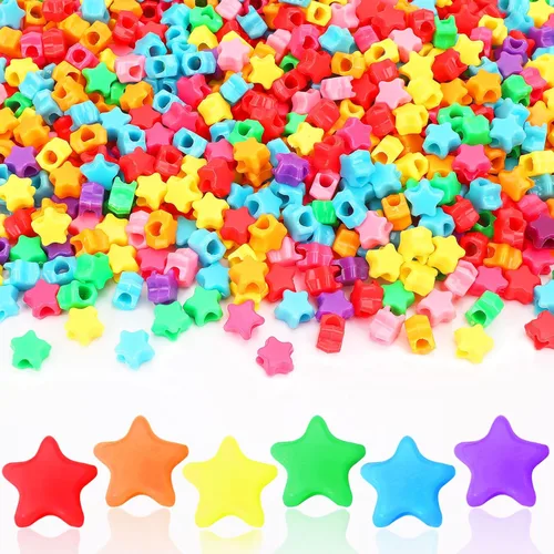 Miniatura 17 de UPINS 1200 cuentas de poni con purpurina de Navidad a granel para collares, pulseras, aretes, joyería, suministros de decoración de fiesta de 3