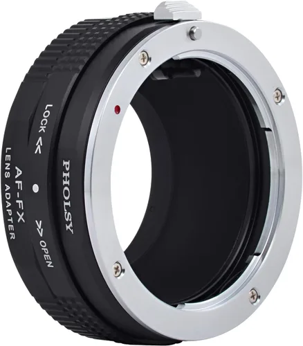 Miniatura 5 de PHOLSY Adaptador de montaje de lente AF a Fuji X con anillo de control de apertura compatible con lente Sony A Minolta AF a cámara Fuji X Mount