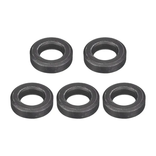 Miniatura 47 de Uxcell Arandela plana de acero al carbono para pernos M8, 10 piezas M8 x 16 x 1.5mm, aleación de acero negro oxidado de grado 8.8, sujetadores