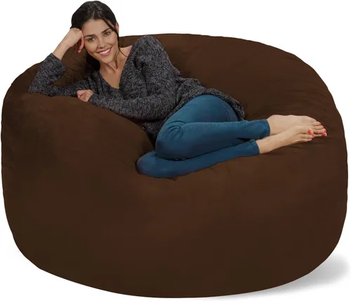 Miniatura 57 de Chill Sack Bean Bag Funda para silla, 3 pies, microgamuza - Oliva