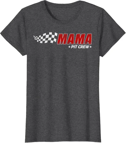 Miniatura 6 de Mama Pit Crew Race Car Birthday Family Matching Pit Crew Camiseta