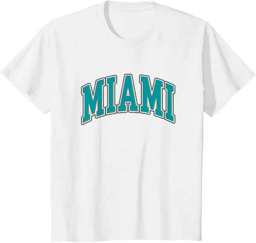 Miniatura 21 de Miami - Hometown Pride - Diseño retro - Camiseta clásica