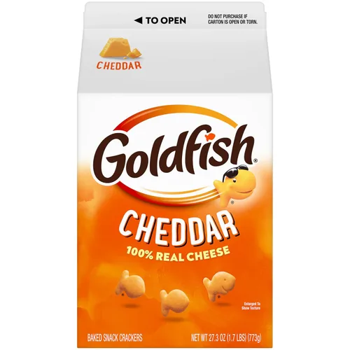 Goldfish Galletas con Queso Cheddar, Caja de 27.3 Oz
