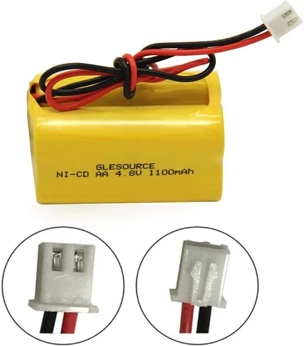 Miniatura 3 de BL93NC487 BL93NC484 BAA48R Ni-Cd 4.8V 1100mAh Señal de salida Luz de emergencia Reemplazo de batería