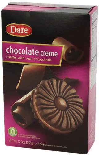 Miniatura 8 de Dare Galletas, Crema de chocolate, 10.2 oz (cfuda)