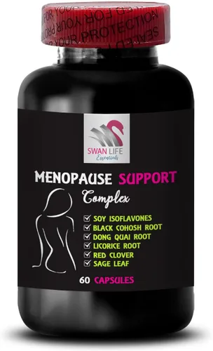 Miniatura 2 de Suplementos de menopausia para mujeres: alivio de la menopausia para sofocos, complejo de apoyo de la menopausia, fruta de castaño, sudores