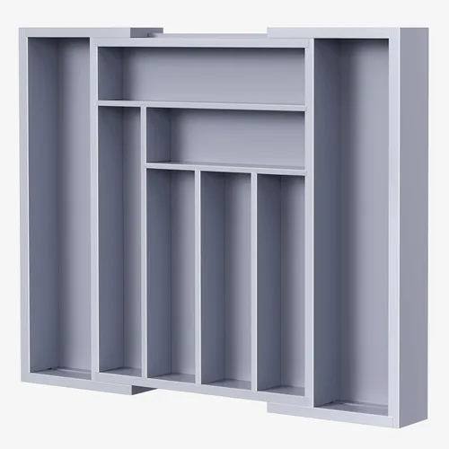 Miniatura 12 de Pipishell - Organizador de Cajones Extensible de Bambú para Soporte de Utensilios, Bandeja de Cubiertos Ajustable, Organizador de Divisores