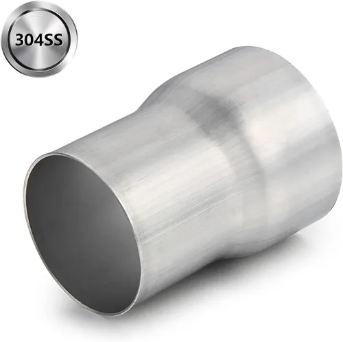 Miniatura 3 de A-KARCK Conector adaptador de escape de 2.5 pulgadas de diámetro exterior a 3 pulgadas de diámetro interior, reductor de tubo de escape de acero