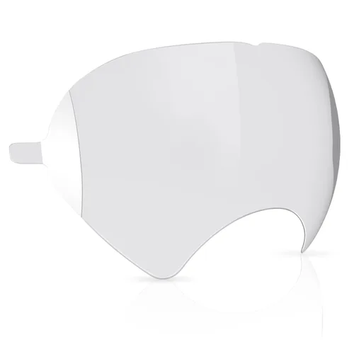 QZQ 45 unidades de cubiertas de lentes desprendibles compatibles con 3M 6885, 6000, 6700, 6800, 6900 Serie de mascarillas con respirador, cubierta