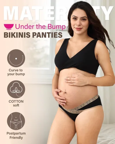 Miniatura 9 de Intimate Portal - Ropa interior de maternidad para debajo del vientre o pancita, panties post-parto