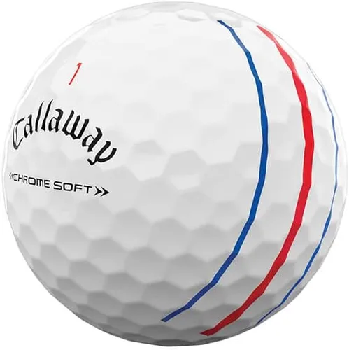 Miniatura 4 de Callaway Pelotas de golf suaves cromadas 2022 (True Track (rojo/azul)