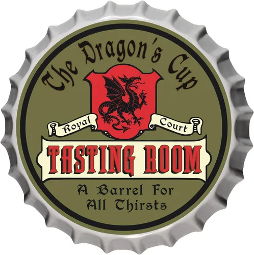 Miniatura 14 de Letrero personalizado para tapa de botella de cerveza (agujero 19), letreros de barra personalizados de metal de estaño para colgar en la pared