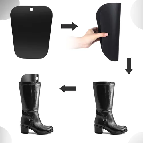 Miniatura 3 de Bememo 8 piezas de insertos moldeadores de botas altas para mujeres y hombres