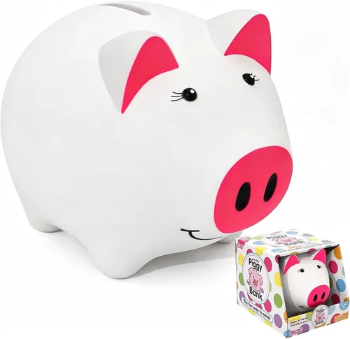 Miniatura 12 de Alcancía Mágica para Niños y Adultos - Banco de Dinero de Plástico Irrompible con Cerradura, Banco de Monedas que Brilla en la Oscuridad - Regalo