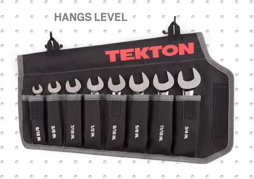 Miniatura 8 de TEKTON wrn01066 Stubby llave combinada establecer con tienda y Go Keeper, 5/16 – 3/4 de pulgada, 8