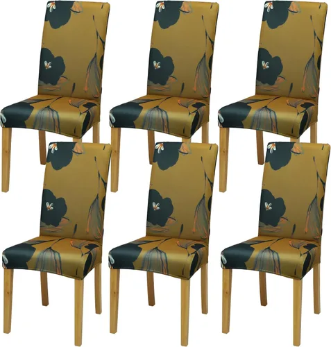 Miniatura 86 de BIETYONE - Fundas para sillas de comedor, juego de 2 fundas para sillas de comedor o cocina, lavables, protectoras, para sillas Parsons