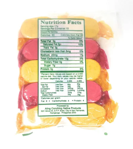 Miniatura 2 de Aling Conching Polvoron, Pinipig, 10 piezas, 6 oz (170g)