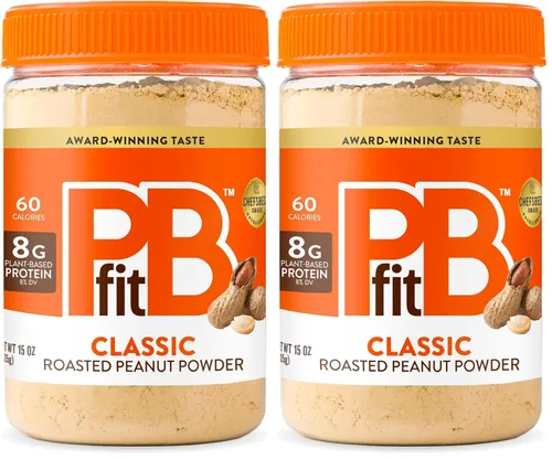 Miniatura 13 de PBfit 30 onzas de mantequilla de maní en polvo sabor a chocolate, mantequilla de maní en polvo de cacao hecha de cacahuetes tostados reales y cacao