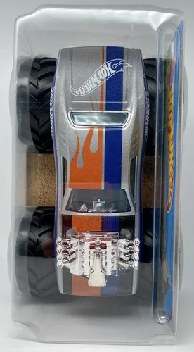 Miniatura 3 de DieCast Hot Wheels 2022 Monster Trucks Rodger Dodger de gran tamaño, escala 1:24