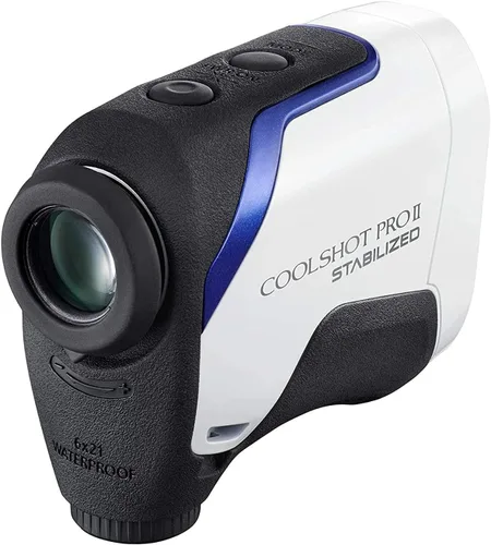 Miniatura 4 de Nikon COOLSHOT PROII Telémetro de golf estabilizado Telémetro láser impermeable y estabilizado con pendiente, pantalla OLED Modelo oficial Nikon