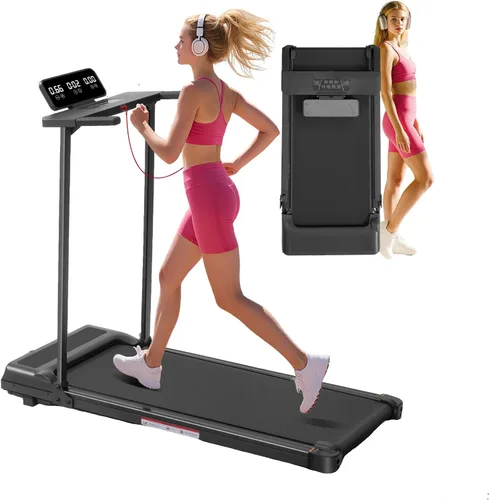Miniatura 8 de Walking Pad Treadmill with Incline, 2026 Upgrade Portable Treadmill with Handles for Home Small, 3.5HP Small Walking Pad with Handle Bar