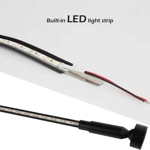 Miniatura 6 de Skyline - Tira de luz de acero lineal, lámpara de pared lineal, decoración familiar, barra de acero, barra de pasillo, longitud de bricolaje, corte