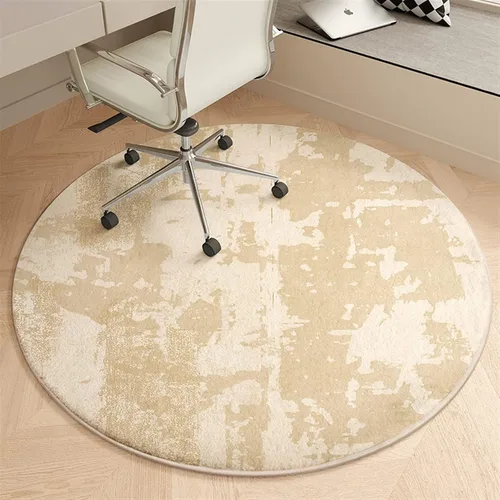 Miniatura 18 de Tapete redondo para silla de oficina para suelo de madera dura, computadora y juegos, tapete protector de suelo, tapete de protección de azulejos