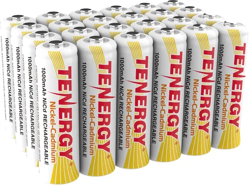 Miniatura 11 de Tenergy, Batería NiCd AA 1000 mAh, 21045, 4 Piezas, 4
