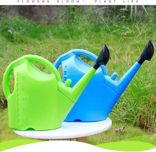 Miniatura 6 de Regaderas grandes para Plantas Jardin Regadera para Plantas de 5L para exteriores (azul)