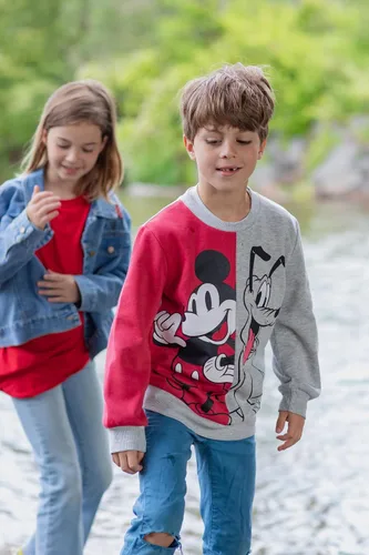 Miniatura 6 de Disney Lion King Mickey Mouse Pixar Cars Lightning McQueen Simba Pluto Sweatshirt Toddler to Big Kid