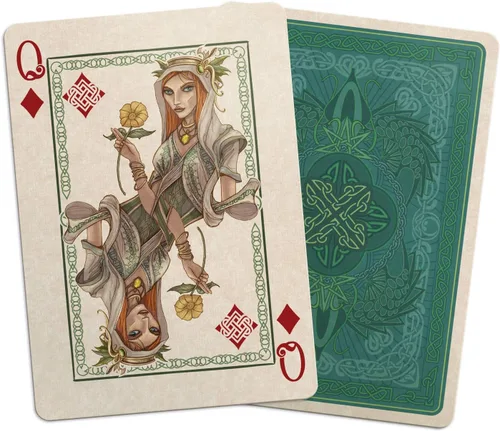 Miniatura 2 de Gent Supply - Juego de cartas Bicycle Creatures of The FAE, color verde