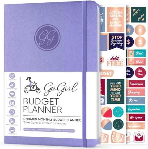 Miniatura 16 de GoGirl Planificador de Presupuesto – Organizador Mensual de Planificación Financiera, Libro de Presupuesto. Cuaderno de Seguimiento de Gastos, Negro