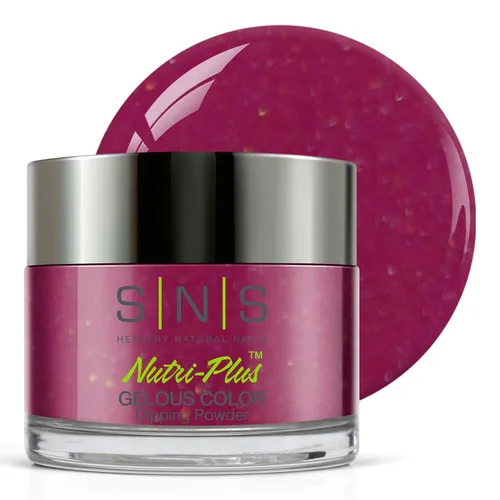 Miniatura 31 de SNS Polvo de inmersión de uñas, polvo de inmersión de color geloso - Acai Bowl (negro) - Color de uñas de larga duración dura 14 días - Bajo olor