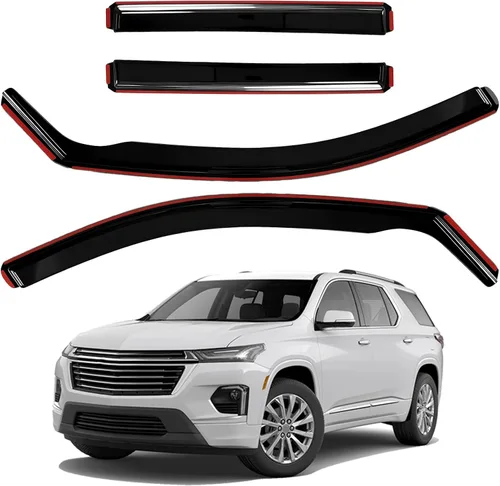 Miniatura 10 de AUXKO Protector de lluvia de ventana para Honda HRV 2023 2024 2025 2026 exterior con cinta adhesiva inastillable, protector de humo solar, visera