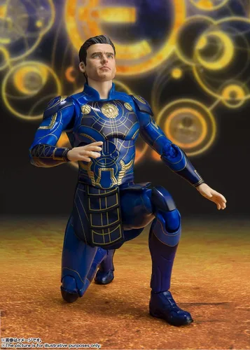 Miniatura 4 de Bandai Spirits S.H. Figuarts Marvel Eternal Ecaris, Aprox. 5.9 pulgadas (5.906 in), PVC y ABS Figura de acción pintada