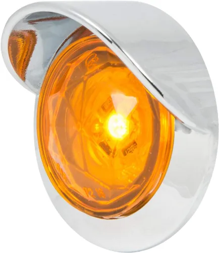 Miniatura 7 de GG Grand General 75311 Luz ámbar/transparente (lente diamante de 1-1/4" 1 LED de doble función. con Grmt)