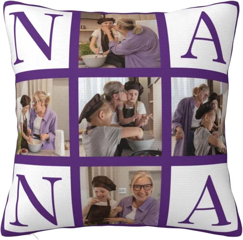 Miniatura 11 de Funda de almohada personalizada para regalos, funda de almohada personalizada con fotos, fundas de cojín para fotos, regalos personalizados