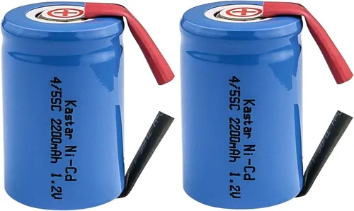 Miniatura 5 de Kastar Paquete de 1 batería NiCD 4/5 Sub-C con pestañas 1.2V 2200mAh repuesto para Remington 2B3 3BF1C 8BS3-1C 9BF21C MK1V PM 950 SM400 XLR 900 XLR