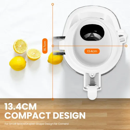 Miniatura 4 de MIUI Mini exprimidor de 120 W de una sola espiral de prensa en frío exprimidor lento de instalación rápida fácil de limpiar manzana, pomelo, jugo