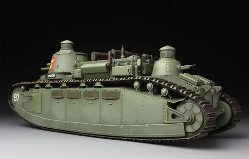 Miniatura 3 de Meng Char 2C French Super Heavy Tank