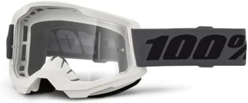 Miniatura 26 de 100% STRATA 2 Goggles – Gafas deportivas para motocross y ciclismo de montaña – Gafas para ciclistas – Gafas de motocross para hombre