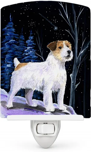 Miniatura 8 de Tesoros de la Caroline Noche estrellada Chihuahua Luz, 6" x 4," Multicolor Chihuahua 08