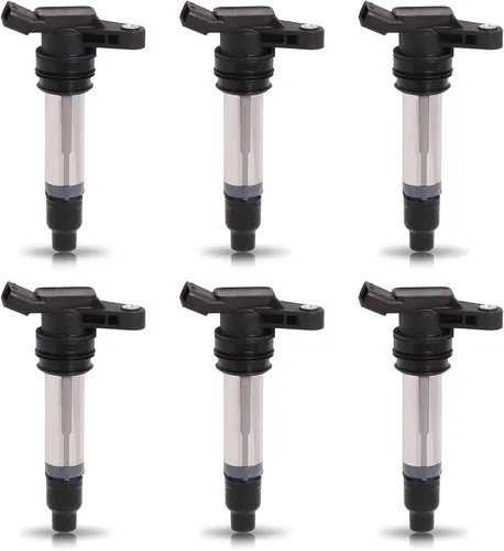 ENA Juego de 6 bobinas de encendido compatibles con Volvo Land Rover LR2 S60 S80 V70 XC60 XC70 L6 3.0L 3.2L Turbo Reemplazo para 306842450 LR002954