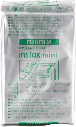 Miniatura 6 de Fujifilm Instax Mini película instantánea, paquete de 5 películas que incluye 50 hojas de fotos en total
