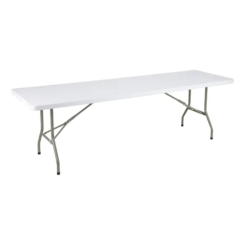 Miniatura 17 de Norwood Commercial Furniture Mesa de entrenamiento plegable para interiores y exteriores, de 5 pies, rectangular, de plástico moldeado por soplado