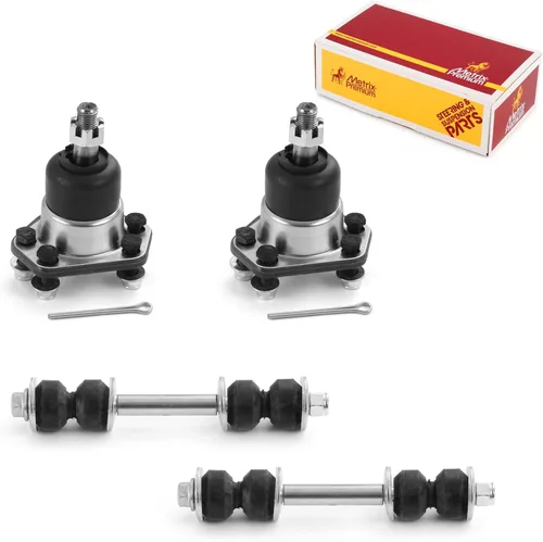 Miniatura 261 de Metrix Premium Chassis Parts - Juego de 4 piezas de articulación de rótula superior y barra estabilizadora delantera para Ford Ranger RWD 1998-2011