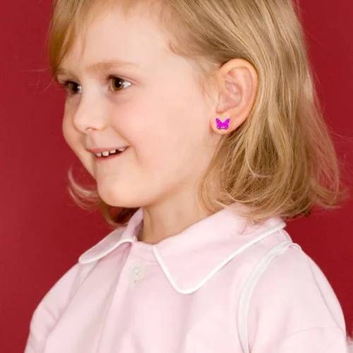 Miniatura 5 de 243033 Pairs Hypoallergenic Earrings for Girls Sensitive Ears Studs Set - Cute Earrings for Teen Girls - CZ Stud Earrings for Little Girls - Animal