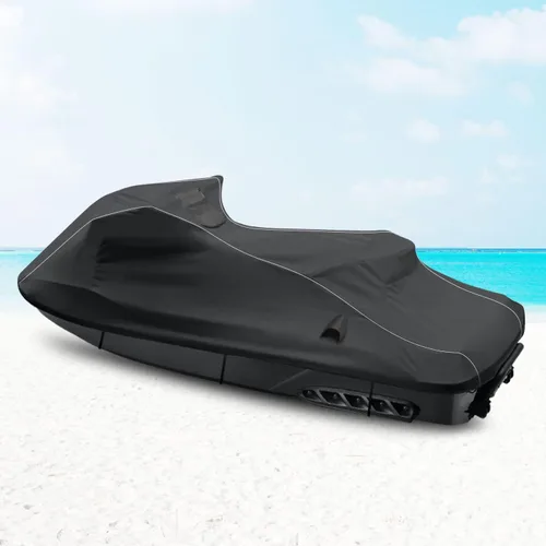 Miniatura 13 de Funda impermeable para moto acuática, ajuste personalizado para Sea-doo Spark3up Spark Trixx 3up, 600D Oxford a prueba de rayos UV, remolcable